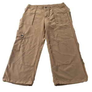 PATAGONIA capris, size 4 , saddle brown